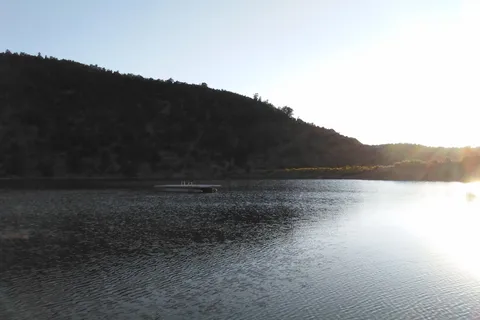 Lake View - Cave Lake State Park