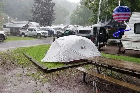 Yough Lake Campground at Tub Run
