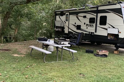 Camp on the Kentucky