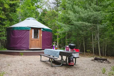 Milan Hill State Park Campground