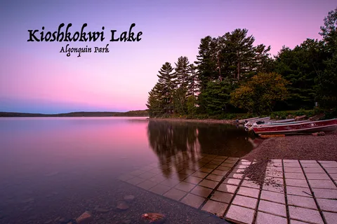 Kiosk - Algonquin Provincial Park