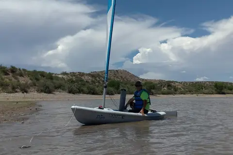 Upper Flats Beach Camping - Caballo Lake State Park