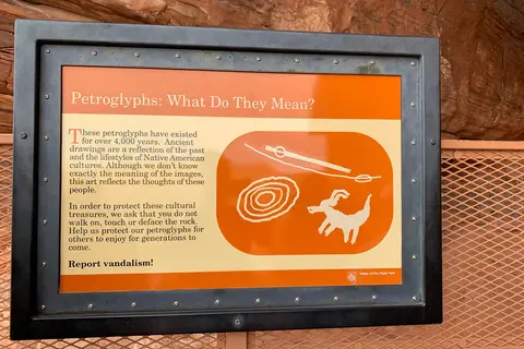 Atlatl Rock - Valley of Fire State Park