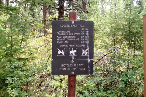 Logging Creek Campground - Glacier National Park