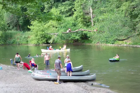 Chimney Rock Canoe Rental and Campground