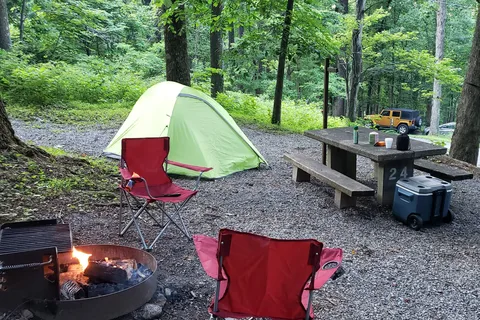 Peaks of Otter Campground - Blue Ridge Parkway National Park