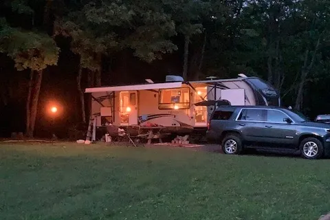 Falling Waters Campground home of Buttermilk Falls