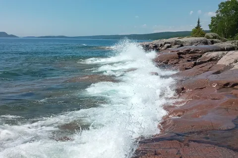 Rossport Campground - Rainbow Falls Provincial Park