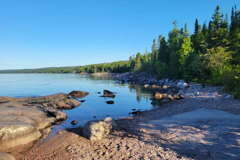 Rossport Campground - Rainbow Falls Provincial Park