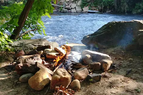 Old Corundum Millsite Campground