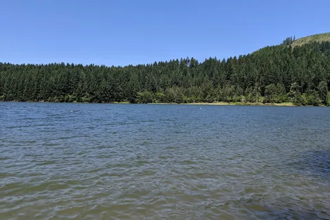 Cascara Campground - Fall Creek State Recreational Area