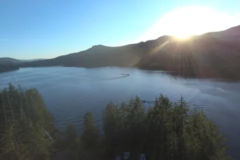Cascara Campground - Fall Creek State Recreational Area