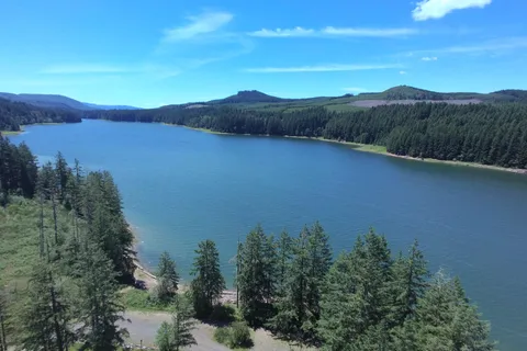 Cascara Campground - Fall Creek State Recreational Area