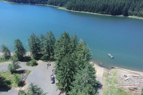 Cascara Campground - Fall Creek State Recreational Area
