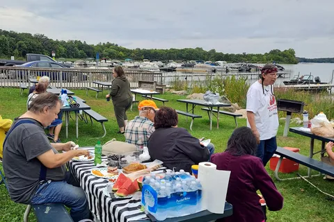 Disabled Veterans Campground on Big Marine Lake