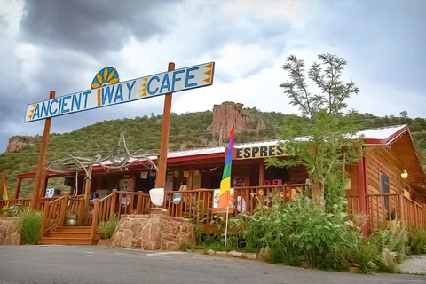 Ancient Way Cafe, El Morro RV Park and Cabins