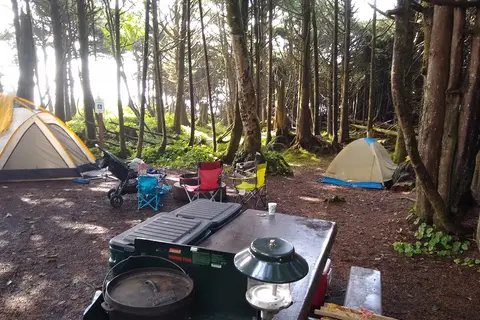 Kalaloch Campground - Olympic National Park
