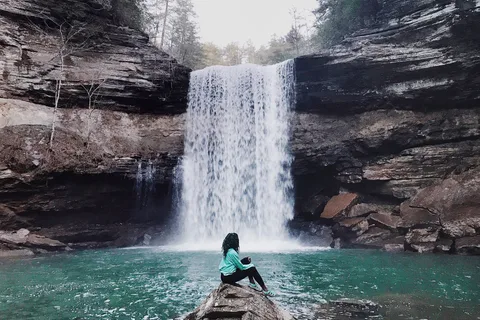 Greeter Falls Campground