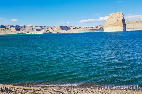 Lone Rock Beach Primitive Campground - Glen Canyon National Recreation Area