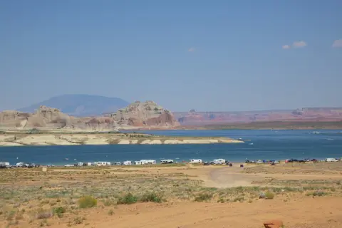 Lone Rock Beach Primitive Campground - Glen Canyon National Recreation Area
