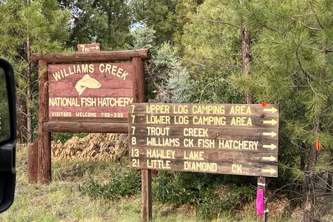 Upper Log Apache Reservation