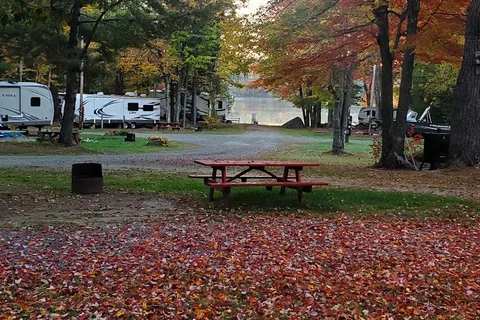 Branch Lake Camping area