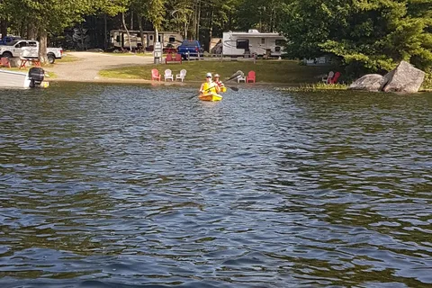 Branch Lake Camping area