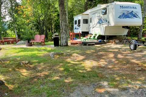 Branch Lake Camping area
