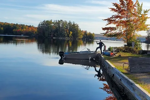 Branch Lake Camping area