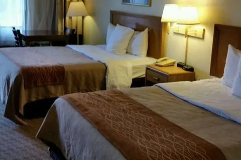 St George RV Park behind hotel