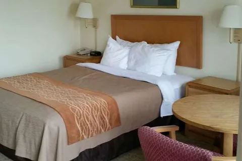 St George RV Park behind hotel