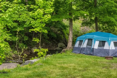 River Beach Campsites on the Delaware-Kittatinny Canoes
