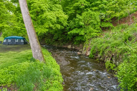 River Beach Campsites on the Delaware-Kittatinny Canoes