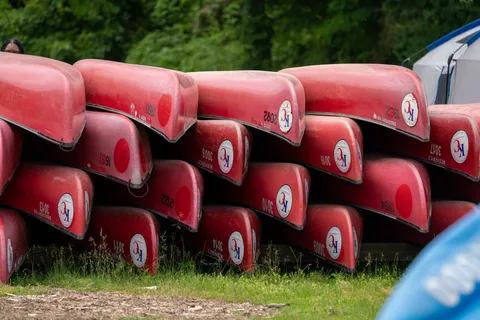 River Beach Campsites on the Delaware-Kittatinny Canoes