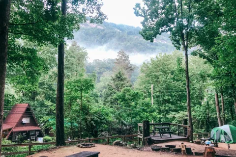 Hickory Nut Falls Family Campground