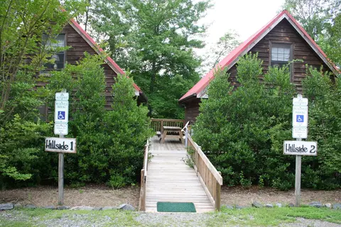 The Adventure Village and lodgings