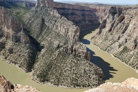 Horseshoe Bend - Bighorn Canyon National Recreational Area