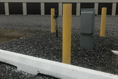 Corner Storage and RV Hook-Ups