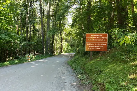 Cataloochee Campground - Great Smoky Mountains National Park
