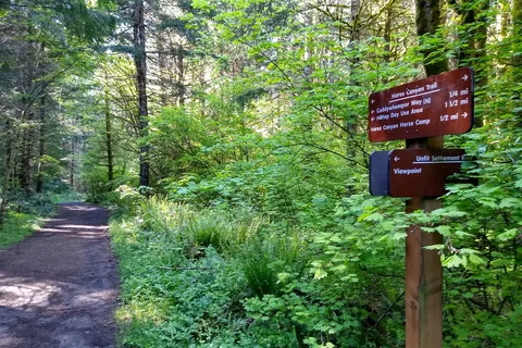 Hares Canyon Horse Camp - L L Stub Stewart State Park