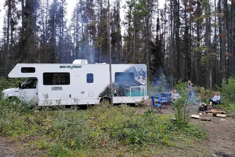 Honeymoon Lake Campground - Jasper National Park