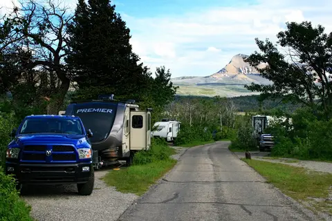 St Mary Campground - Glacier National Park