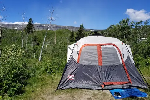 St Mary Campground - Glacier National Park