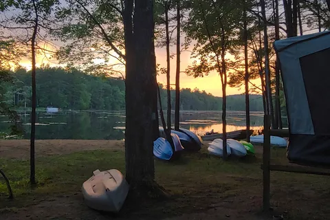 Calef Lake Camping Area