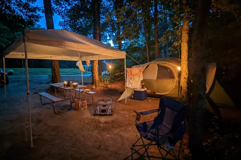 Calef Lake Camping Area