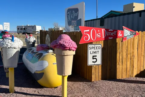 Cordes Junction RV Park and 50s Diner Backseat Bar