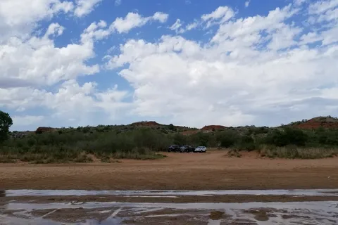 Blue Creek Bridge Off Road - Lake Meredith National Recreation Area