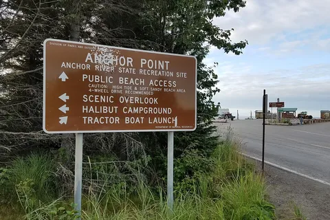 Slidehole Campground - Anchor River State Recreation Area