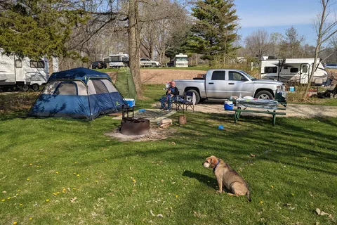 Bellevue State Park Dyas Unit Campground