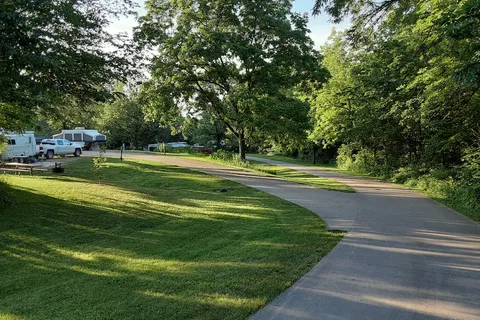 Bellevue State Park Dyas Unit Campground